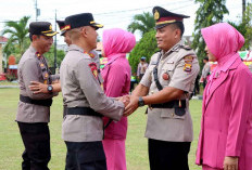 Kapolres Pimpin Sertijab Kabag SDM dan Kapolsek Semidang Alas