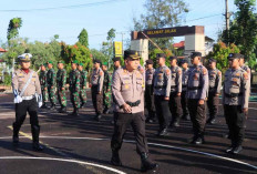 Ratusan Personel Gabungan di Kaur Siap Amankan Nataru