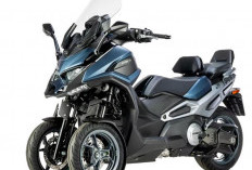 Kymcho CV3 550 cc, Motor Tiga Roda Futuristik yang Siap Menggebrak Tahun 2025