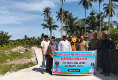 Pemdes Keban Jati Selesaikan Sertifikasi 100 Persen dan Serah Terima Jalan Rabat Beton 60 Meter