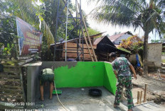 Sumur Bor Program TMMD ke 124 Kodim 0408 Bengkulu Selatan Selesai Dibangun, Masyarakat Siap Menikmati