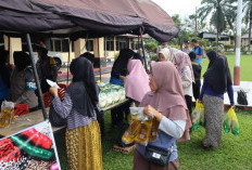 Gerakan Pangan Murah Polres Bengkulu Selatan Diserbu Warga