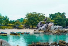 Keindahan Pantai Teluk Karang Di Bangka, Ini Info Lengkapnya