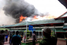 Api Hanguskan Gedung SMKN 3 Bengkulu