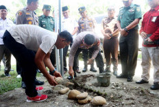Polres Kaur Lakukan Groundbreaking Pembangunan SPPG