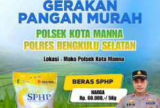 Aksi Nyata Polsek Kota Manna Bantu Masyarakat, Penjualan Beras Murah Dibuka Setiap Hari