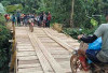 Sempat Rusak Berat, Jembatan Ke Tanjung Aur Akhirnya Rampung Diperbaiki