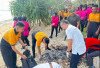Sambut Hari Bhayangkara ke-79, Polres Kaur Gelar Aksi Bersih-Bersih Pantai
