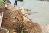 Baru Selesai Dibronjong, JSP di Desa Suka Rami Putus Total, Hamparan Sawah Ikut Terancam
