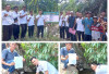 Desa Rantau Sialang Lakukan Titik Nol Pembangunan Plat Duiker, Rabat Beton, dan Talud