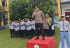 Kapolres Kaur Ceramahi Para Pelajar SMAN 10 Pentagon