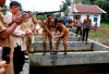 Panen Bersama Ikan Lele, BUMDes Desa Pandu Agung Dinilai Bupati Berhasil