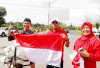 1000 Bendera Dibagikan Kepada Pengguna Jalan