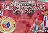 13.449 Siswa se-Provinsi Bengkulu Lolos OSN-K 2025